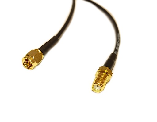 Przedłużacz przyłącze kabel RG174 do anteny GSM wtyk SMA gniazdo SMA 14,5m