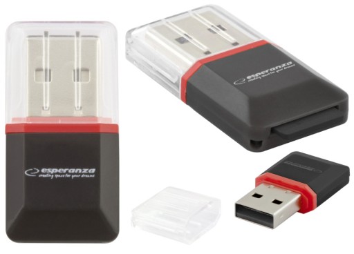 ESPERANZA CZYTNIK KART MICRO SD USB PENDRIVE