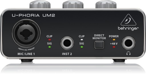 АУДИОИНТЕРФЕЙС USB BEHRINGER UM2 U-PHORIA