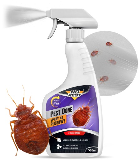 ЭФФЕКТИВНЫЙ РАСПЫЛЯЮЩИЙ ПРЕПАРАТ АЭРОЗОЛЬ ПРОТИВ КЛОПОВ ПАУКОВЫХ КРОТОВ NO PEST 500М
