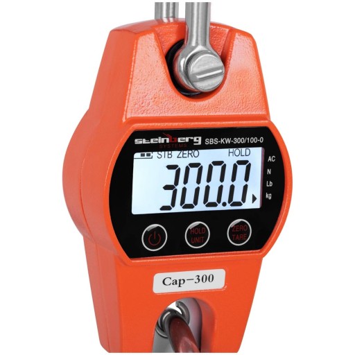 ВЕСЫ ДЛЯ ОХОТНИЧЬИХ КРЮКОВ ДЛЯ ОХОТНИКОВ КОММЕРЧЕСКИЕ SBS-KW-300/100-O LCD ДО 300КГ