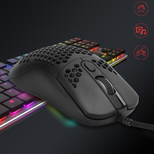 Мышь hxsjx600, геймерская, проводная, компьютерная мышь, RGB, dpi, 800/1600/2400/3200/48