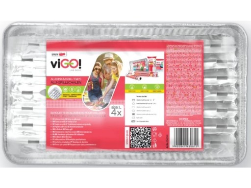 Tacki aluminiowe VIGO 7341141 4 sztuki
