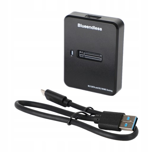 Адаптер SSD Карманный диск NVME/SATA M.2 USB-C емкостью 10 ГБ