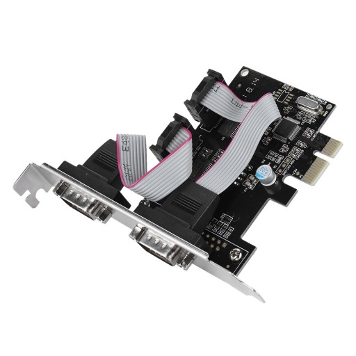 2-portowy konwerter portu szeregowego pci-e na rs232 Adapter kontrolera pci express