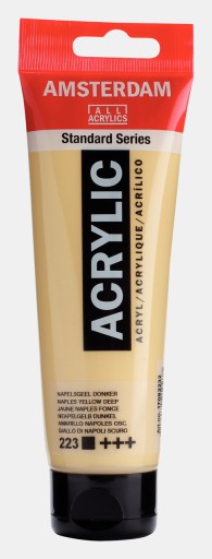 Farba akrylowa Amsterdam 223 NEPLES YELLOW DEEP