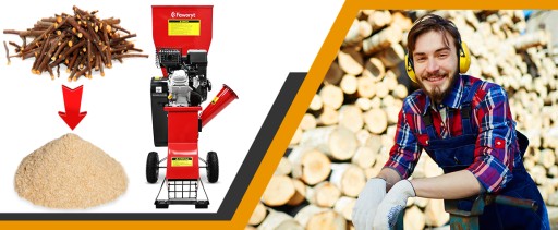 REBAK ИЗМЕЛЬЧИТЕЛЬ ДЛЯ ВЕТОК FAWORYT 6.5KM PRO XXL