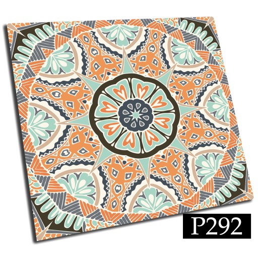 Самоклеящаяся плитка ПВХ португальская Azulejos 30см