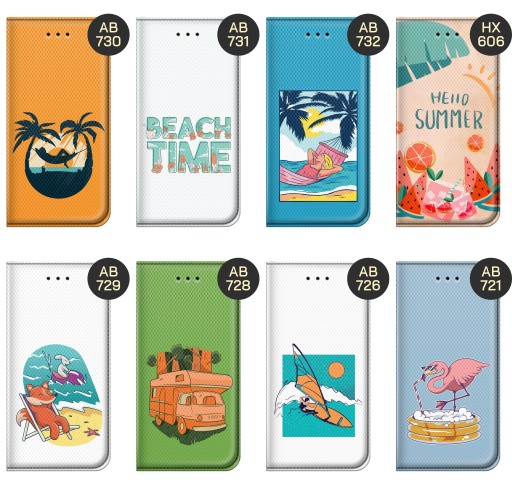 ФЛИП-ЧЕХОЛ ДЛЯ SAMSUNG GALAXY M52 5G PATTERNS SUMMER VIBE CHILLOUT CASE