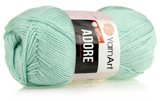ПРЯЖА YARNART ADORE № 341 МЯТА.