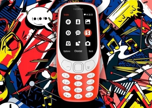 Мобильный телефон Nokia 3310 (2017) 4 МБ / 16 МБ 2G темно-синий