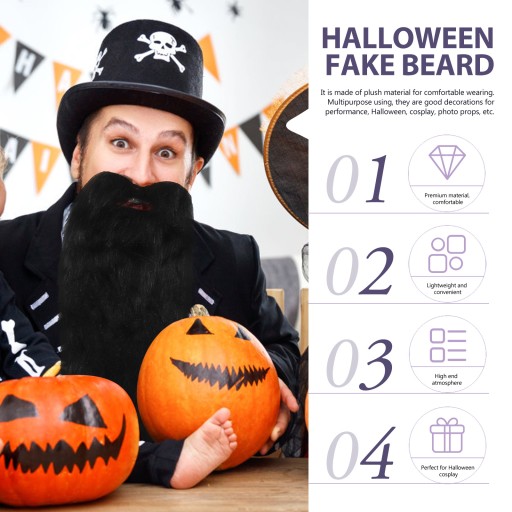PLUSHOWY FAŁSZYWY NA HALLOWEEN KOSTIUM