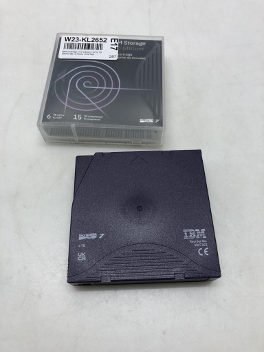 МУЛЬТИМЕДИЙНАЯ ЛЕНТА IBM LTO7 LTO ULTRIUM 7, 6 ТБ / 15 ТБ