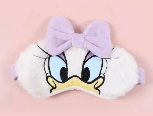 OPASKA NA OCZY MASKA DO SPANIA SNU RELAKSU KACZKA DAISY DISNEY PLUSZOWA