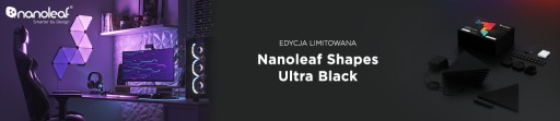 Nanoleaf Ultra Black Triangles 9 световых панелей