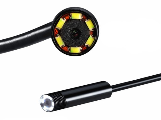 ЭНДОСКОПНАЯ КАМЕРА ДЛЯ ОСМОТРА ANDROID ПК USB 10M LED + АДАПТЕР