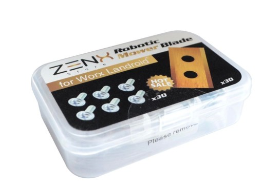 ZenXstore 30 x tytanowe ostrza do kosiarki,