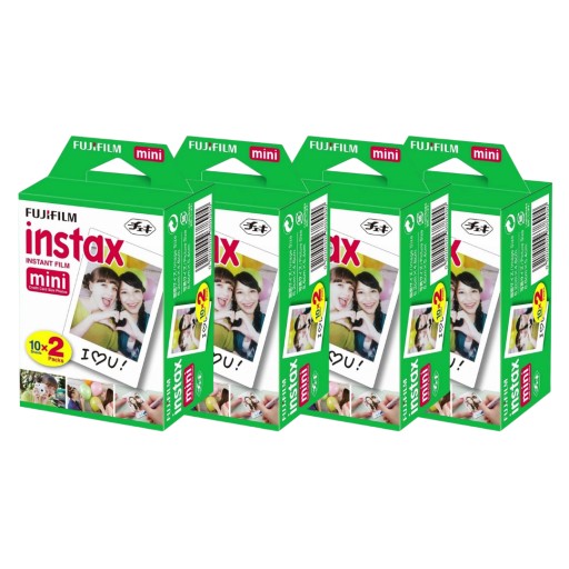 Картриджи Instax MINI 4x20шт 80 ФОТО Пленка Fujifilm 11 12 EVO Ссылка на принтер