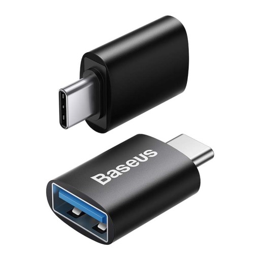 Адаптер-адаптер для телефона-планшета OTG BASEUS USB-C-USB-A 3.1 Черный