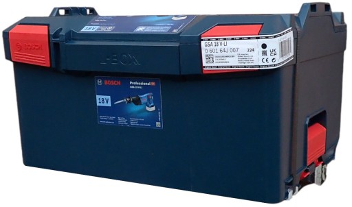 Сабельная пила Аккумуляторный аккумуляторный мобильный Bosch GSA 18V-Li L-Boxx