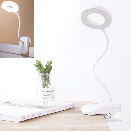 ШКОЛЬНАЯ НАСТОЛЬНАЯ ЛАМПА 18 LED USB CLIP