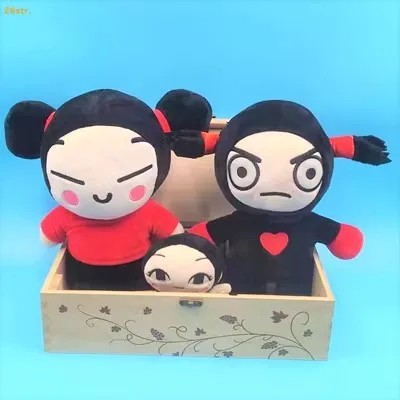 25 см Пукка и Гару плюшевая игрушка кукла в китайском стиле мягкая фигурка Спящий Пи