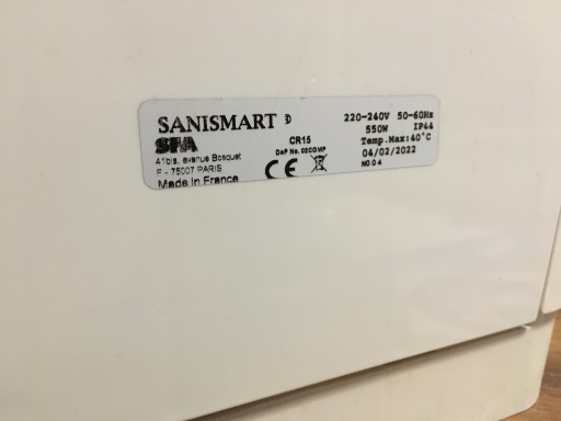 SFA SANISMART WC KOMPAKT Z MŁYNKIEM