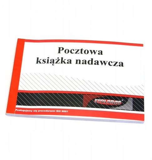 POCZTOWA KSIĄŻKA NADAWCZA Stolgraf A5 DRUK AKCYDENSOWY 100k WIELOKOPIA x 4