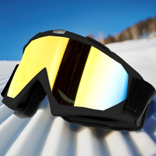 Gogle Narciarskie Okulary Na Narty Snowboard ZIMA Wiatroszczelne ANTYPARA