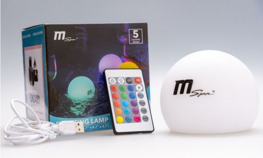 ПЛАВАЮЩАЯ ЛАМПА ДЛЯ ДЖАКУЗИ СПА mSPA БАССЕЙН Водонепроницаемый USB RGB LED ПУЛЬТ ДИСТАНЦИОННОГО УПРАВЛЕНИЯ