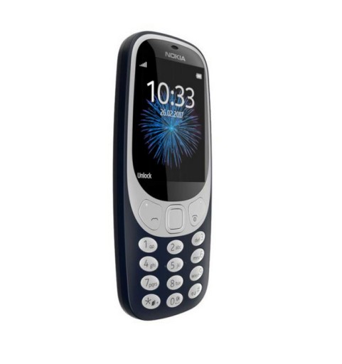 Мобильный телефон Nokia 3310 (2017) 4 МБ / 16 МБ 2G темно-синий