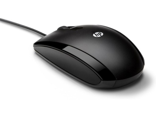 Проводная мышь HP X500, черная E5E76AA
