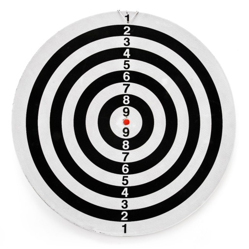 ДОСКА METEOR DART BOARD 17 дюймов, 6 дротиков, двусторонняя