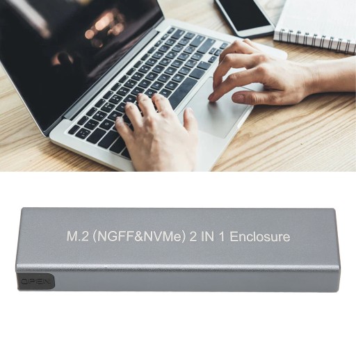 Корпус твердотельного накопителя M.2 NVME SATA с двойным протоколом