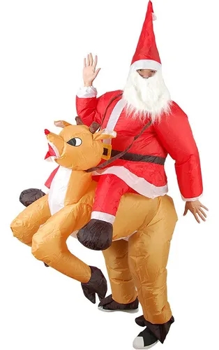 Boże Narodzenie zabawny kostium cosplay santa