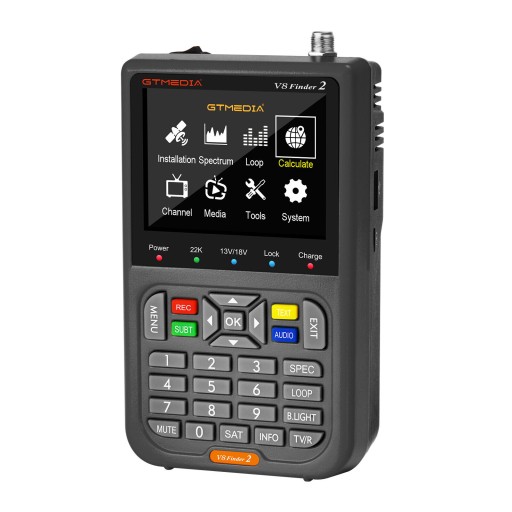 V8 FINDER2 СПУТНИКОВЫЙ МЕТР ПРИЕМНИК СИГНАЛА DVB-S2X