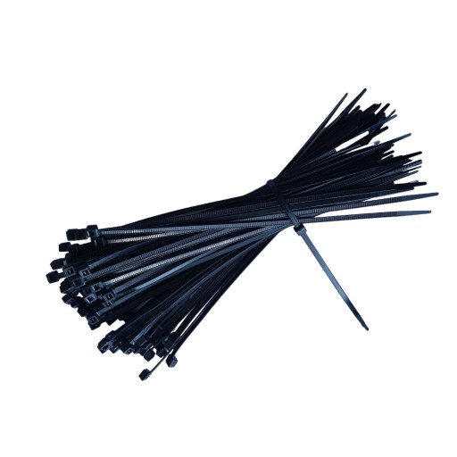 Стяжки черные нейлоновые стяжки 4,8х250 STALCO PERFECT LARGE STRONG
