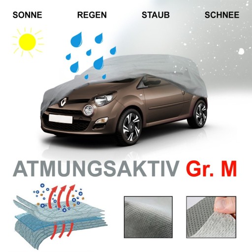 [pro.tec] Ganzgarage Größe M Atmungsaktiv Wasserabweisend Wetterfest UV-Bes