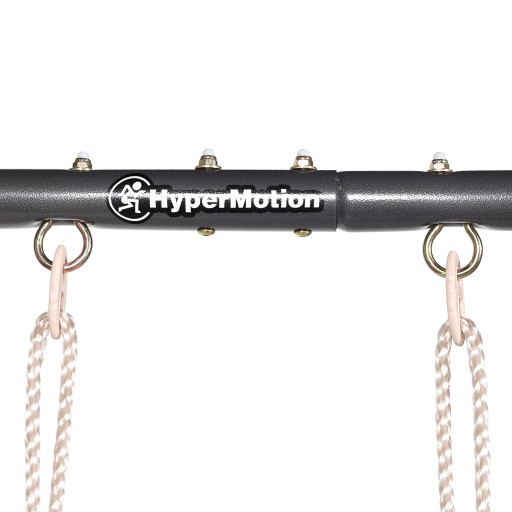 Двойная садовая качель HyperMotion с регулировкой, бежевого цвета