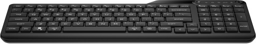 Беспроводная Bluetooth-клавиатура HP 460 для нескольких устройств, черная 7N7B