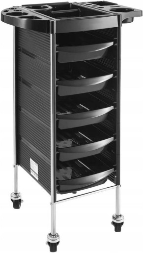 Тележка парикмахерская 6 этажей 5 ящиков PHYSA-RR-6