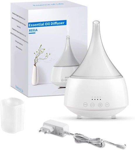 NAWILŻACZ POWIETRZA LAMPKA NOCNA ZAPACHOWY DYFUZOR AROMATERAPIA elehot