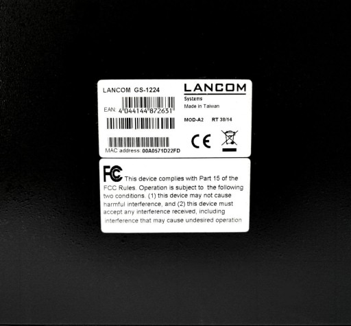 Свитч Lancom GS-1224, 24x1GbeE 4SFP 24x1GB