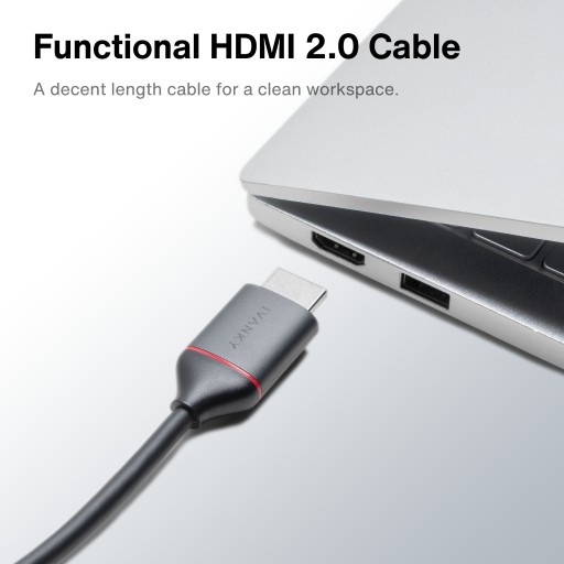 iVANKY Высокоскоростной кабель HDMI 2.0 4K при 60 Гц HDCP 2.2