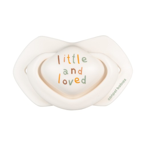 CANPOL SILICONE SYMMETRIC LIGHT TOUCH GOOSE 6-18м 2 шт.