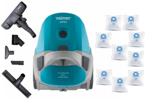 ZELMER ZVC3501T Antek 900W пылесос + мешки