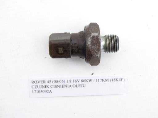 ROVER 45 99-05 1.8 16V CZUJNIK CIŚNIENIA OLEJU