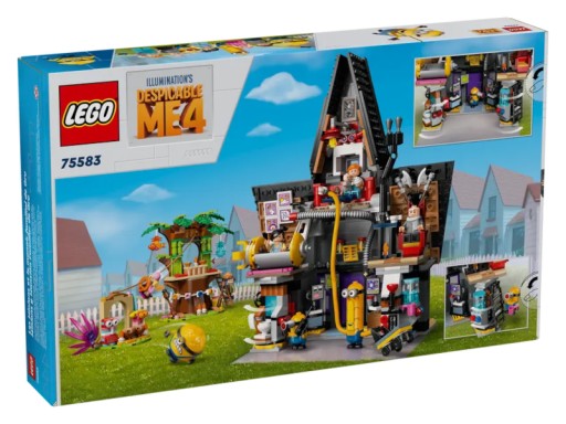 LEGO Bricks Minions 75583 Семейная резиденция Грю и Миньонов 8+ (Эл: 868)