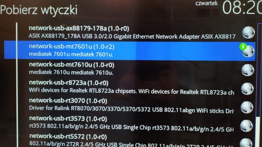 USB-адаптер Wi-Fi, чипсет MT7601, Enigma2, сетевая карта Zgemma Nbox VU+ DVBT