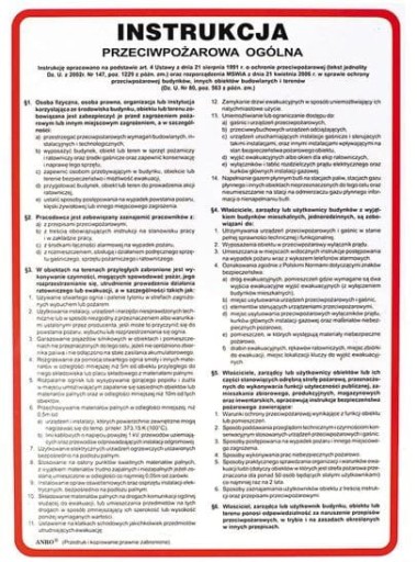 ИНСТРУКЦИИ ПО БЕЗОПАСНОСТИ ДЛЯ РАБОТНИКОВ, ОБЩАЯ ПРОТИВОПОЖАРНАЯ ЗАЩИТА ПВХ